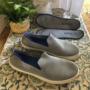 Rothy’s The Original Slip-On Sneaker Size 9 Anchor Blue